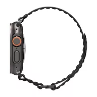   Spigen WBF0 Apple Watch Ultra 4 / 3 / 2 / 1 / SE / 12 / 11 / 10 / 9 / 8 (44/45/46/49mm) szíj, fekete