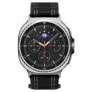 Spigen WBF0 Samsung Galaxy Watch 8 / Watch 8 Classic (40/44/46mm) szíj, fekete