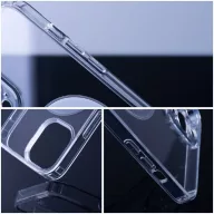   Clear Mag Apple iPhone 16 Plus hátlap tok kamera védelemmel, MagSafe, átlátszó