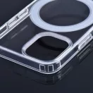 Clear Mag Apple iPhone 16 Plus hátlap tok kamera védelemmel, MagSafe, átlátszó