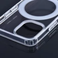   Clear Mag Apple iPhone 16 Plus hátlap tok kamera védelemmel, MagSafe, átlátszó