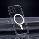 Clear Mag Apple iPhone 16 Plus hátlap tok kamera védelemmel, MagSafe, átlátszó