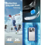   Spigen Ultra Hybrid Nothing Phone 4a Pro tok, Crystal Clear, átlátszó