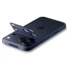 Spigen Glas.tR EZ Fit Apple iPhone 17 Pro Max tempered glass kameravédő üvegfólia felhelyező kerettel, kék