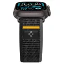 Spigen Athlex Air Apple Watch Ultra 4 / 3 / 2 / 1 / SE / 12 / 11 / 10 / 9 / 8 (44/45/46/49mm) szíj, fekete