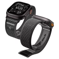   Spigen Athlex Air 2 Apple Watch Ultra 4 / 3 / 2 / 1 / SE / 12 / 11 / 10 / 9 / 8 (44/45/46/49mm) szíj, fekete-szürke