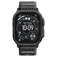   Spigen Athlex Air 2 Apple Watch Ultra 4 / 3 / 2 / 1 / SE / 12 / 11 / 10 / 9 / 8 (44/45/46/49mm) szíj, fekete-szürke
