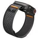 Spigen Athlex Air 2 Apple Watch Ultra 4 / 3 / 2 / 1 / SE / 12 / 11 / 10 / 9 / 8 (44/45/46/49mm) szíj, fekete-narancs