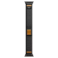   Spigen Athlex Air 2 Apple Watch Ultra 4 / 3 / 2 / 1 / SE / 12 / 11 / 10 / 9 / 8 (44/45/46/49mm) szíj, fekete-narancs