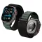 Spigen WBF1 Apple Watch Ultra 4 / 3 / 2 / 1 / SE / 12 / 11 / 10 / 9 / 8 (44/45/46/49mm) szíj, fekete-zöld
