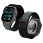 Spigen WBF1 Apple Watch Ultra 4 / 3 / 2 / 1 / SE / 12 / 11 / 10 / 9 / 8 (44/45/46/49mm) szíj, fekete-zöld