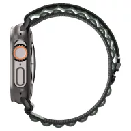   Spigen WBF1 Apple Watch Ultra 4 / 3 / 2 / 1 / SE / 12 / 11 / 10 / 9 / 8 (44/45/46/49mm) szíj, fekete-zöld