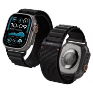   Spigen WBF1 Apple Watch Ultra 4 / 3 / 2 / 1 / SE / 12 / 11 / 10 / 9 / 8 (44/45/46/49mm) szíj, fekete