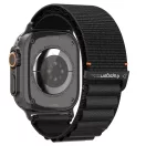 Spigen WBF1 Apple Watch Ultra 4 / 3 / 2 / 1 / SE / 12 / 11 / 10 / 9 / 8 (44/45/46/49mm) szíj, fekete