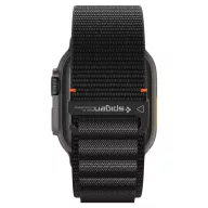   Spigen WBF1 Apple Watch Ultra 4 / 3 / 2 / 1 / SE / 12 / 11 / 10 / 9 / 8 (44/45/46/49mm) szíj, fekete