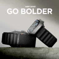   Spigen WBF1 Apple Watch Ultra 4 / 3 / 2 / 1 / SE / 12 / 11 / 10 / 9 / 8 (44/45/46/49mm) szíj, fekete