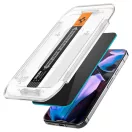 Spigen Glas.tR EZ Fit Pro Google Pixel 10 / 10 Pro / 9 Pro / 9 tempered kijelzővédő fólia felhelyező kerettel, privacy (2db)