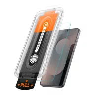   Spigen Glas.tR EZ Fit Pro Samsung Galaxy S25 FE tempered kijelzővédő fólia felhelyező kerettel (2db)