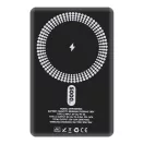 OBAL:ME MagSafe kompatibilis Power bank / külső akkumulátor, 5000mAh, fekete