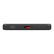   OBAL:ME MagSafe kompatibilis Power bank / külső akkumulátor, 5000mAh, fekete