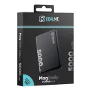 OBAL:ME MagSafe kompatibilis Power bank / külső akkumulátor, 5000mAh, fekete