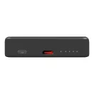 OBAL:ME MagSafe kompatibilis Power bank / külső akkumulátor, 10000mAh, fekete