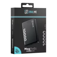   OBAL:ME MagSafe kompatibilis Power bank / külső akkumulátor, 10000mAh, fekete