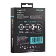   OBAL:ME MagSafe kompatibilis Power bank / külső akkumulátor, 10000mAh, fekete