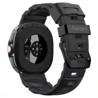   Spigen WBF2 Samsung Galaxy Watch 8 / Watch 8 Classic (40/44/46mm) szíj, fekete