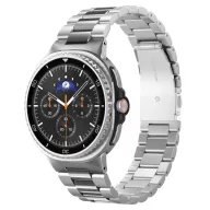   Spigen Modern Fit Samsung Galaxy Watch 8 / Watch 8 Classic (40/44/46mm) szíj, rozsdamentes acél, ezüst
