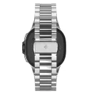 Spigen Modern Fit Samsung Galaxy Watch 8 / Watch 8 Classic (40/44/46mm) szíj, rozsdamentes acél, ezüst