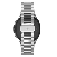   Spigen Modern Fit Samsung Galaxy Watch 8 / Watch 8 Classic (40/44/46mm) szíj, rozsdamentes acél, ezüst