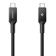   Spigen EB10020CC USB-C-USB-C töltő- és adatkábel, 100W, 2m, fekete