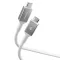 Spigen EB10020CC USB-C-USB-C töltő- és adatkábel, 100W, 2m, fehér
