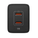 Spigen Essential EE472EU USB-C 2-portos hálózati töltő adapter, 47W, fekete