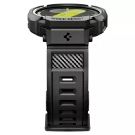   Spigen Rugged Armor Pro Samsung Galaxy Watch 8 / Watch 9 (40mm) szíj / tok, ütésálló, fekete (Carbon)