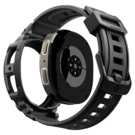  Spigen Rugged Armor Pro Samsung Galaxy Watch 8 / Watch 9 (40mm) szíj / tok, ütésálló, fekete (Carbon)