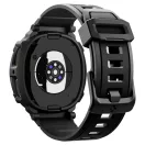 Spigen Rugged Armor Pro Samsung Galaxy Watch 8 / Watch 9 (40mm) szíj / tok, ütésálló, fekete (Carbon)