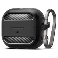   Spigen Rugged Armor Samsung Galaxy Buds 3 / Buds 3 Pro / Buds 3 FE tok, Matte Black, fekete