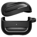 Spigen Rugged Armor Samsung Galaxy Buds 3 / Buds 3 Pro / Buds 3 FE tok, Matte Black, fekete