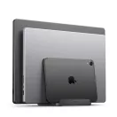 Spigen LD208S4 asztali laptop / iPad / tablet / telefon tartó, fekete