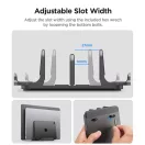 Spigen LD208S4 asztali laptop / iPad / tablet / telefon tartó, fekete