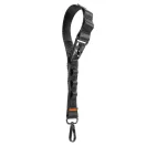 Spigen DA30M univerzális nyakpánt / pánt karabinerrel, Crossbody, fekete