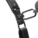 Spigen DA30M univerzális nyakpánt / pánt karabinerrel, Crossbody, fekete
