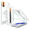 Spigen Glas.tR EZ Fit Pro Google Pixel 10 / 10 Pro / 9 Pro / 9 tempered kijelzővédő fólia felhelyező kerettel, clear (2db)