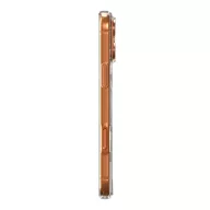   Spigen Ultra Hybrid MagFit Apple iPhone 17 Pro Max tok, MagSafe, Clear, átlátszó-narancs