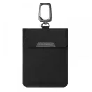 Spigen Faraday RFID blokkoló kulcstartó tok / táska, fekete (autó kulcshoz)