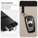 Spigen Faraday RFID blokkoló kulcstartó tok / táska, fekete (autó kulcshoz)