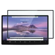   Spigen Tesla Glas.Tr EZ Fit Tesla kijelzővédő üvegfólia, Model X 2022-2026 / Model S 2021-2026 kompatibilis, fekete