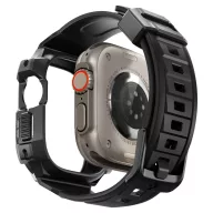   Spigen Rugged Armor Pro Apple Watch Ultra 4 / 3 / 2 / 1 49mm tok / szíj, fekete